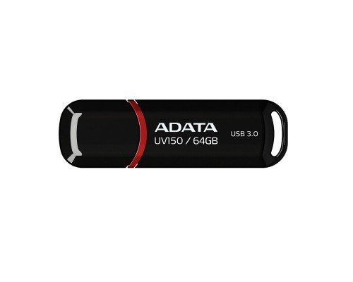 Флеш-накопичувач ADATA USB 3.2 AUV 150 64Gb Black (AUV150-64G-RBK)