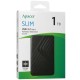 Зовнішній жорсткий диск PHD External 2.5'' Apacer USB 3.2 AC236 1Tb Black (color box) (AP1TBAC236B-1)