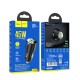 Автомобільний зарядний пристрій HOCO NZ6 PD45W 3-port(2C1A) car charger Black (6931474765185)