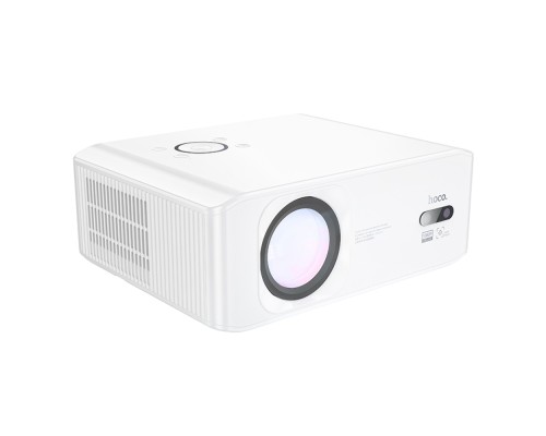 Проектор HOCO DT3 Smart electric focus projector(1080P Android version)(EU) White (6942007629669)