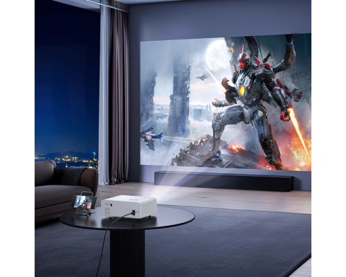 Проектор HOCO DT3 Smart electric focus projector(1080P Android version)(EU) White (6942007629669)