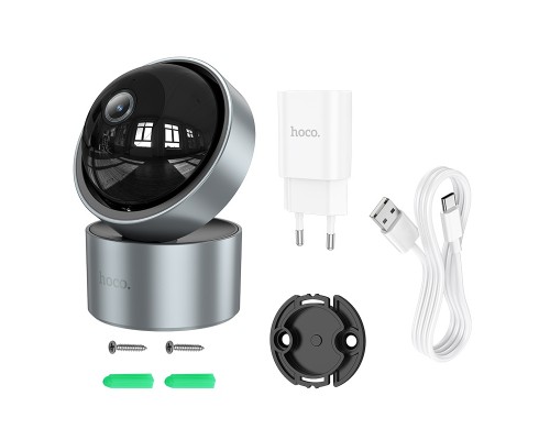 IP-камера відеоспостереження HOCO D5 Indoor PTZ HD camera EU (6942007640121)