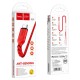Кабель HOCO X59 USB to Type-C 3A, 1m, nylon, TPE connectors, Red (6931474744937)