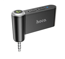 Bluetooth-ресивер HOCO E58 Magic music car AUX BT receiver Black (6931474748768)