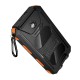 Зовнішній акумулятор HOCO J164 Platinum solar dual lighting power bank(8000mAh) Black (6942007667579)
