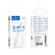 Багатофункціональний інструмент для чищення HOCO UT1 Multifunctional cleaning tool for digital devices White (6942007674591)