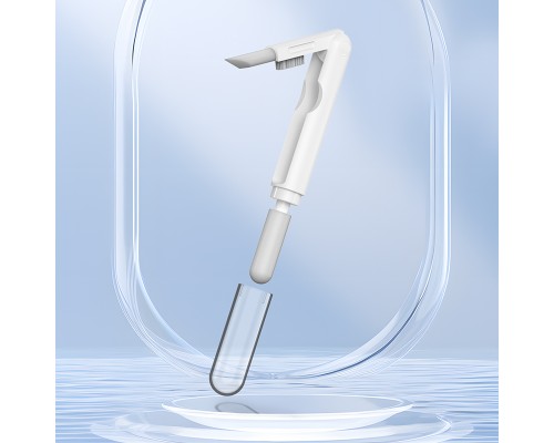 Багатофункціональний інструмент для чищення HOCO UT1 Multifunctional cleaning tool for digital devices White (6942007674591)