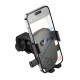 Велотримач для телефона HOCO H85 Knight motorcycle bicycle universal holder Black (6942007655460)