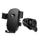 Велотримач для телефона HOCO H85 Knight motorcycle bicycle universal holder Black (6942007655460)