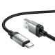Кабель HOCO X117 Star charging data cable Type-C Black (6942007652568)