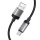 Кабель HOCO X117 Star charging data cable Type-C Black (6942007652568)