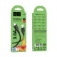 Кабель HOCO X124 Bien silicone charging data cable Type-C Black (6942007664424)