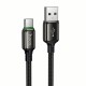 Кабель HOCO X127 Exceed charging data cable Type-C Black (6942007675604)