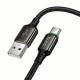 Кабель HOCO X127 Exceed charging data cable Type-C Black (6942007675604)