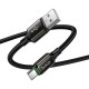 Кабель HOCO X127 Exceed charging data cable Type-C Black (6942007675604)