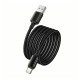 Кабель HOCO X127 Exceed charging data cable Type-C Black (6942007675604)