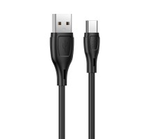 Кабель HOCO X61 Ultimate silicone charging data cable for Type-C Black (6931474747846)