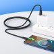 Кабель HOCO X61 Ultimate silicone charging data cable for Type-C Black (6931474747846)