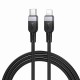 Кабель HOCO X109 Energy PD silicone charging data cable iP(L=1M) Black (6942007636186)