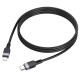 Кабель HOCO X109 Energy PD silicone charging data cable iP(L=1M) Black (6942007636186)