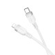 Кабель HOCO X109 Energy PD silicone charging data cable iP(L=1M) White (6942007636193)