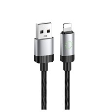 Кабель HOCO X117 Star charging data cable iP Black (6942007652544)