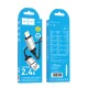 Кабель HOCO X117 Star charging data cable iP Black (6942007652544)