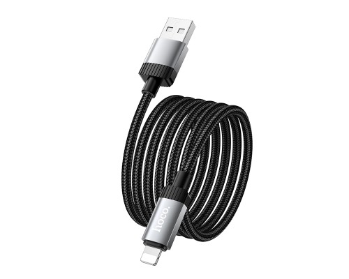 Кабель HOCO X117 Star charging data cable iP Black (6942007652544)