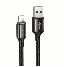 Кабель HOCO X127 Exceed charging data cable iP Black (6942007675598)
