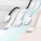 Кабель HOCO X104 Source 60W charging data cable Type-C to Type-C(L=1M) White (6942007616867)