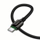 Кабель HOCO X127 Exceed 60W charging data cable C to C Black (6942007675611)