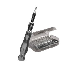 Набір викруток HOCO UT10 32-in-1 screwdriver set gray and black (6942007674614)