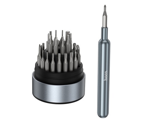 Набір викруток HOCO UT11 31-in-1 screwdriver sett deep space gray (6942007674621)