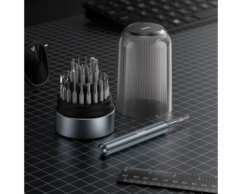 Набір викруток HOCO UT11 31-in-1 screwdriver sett deep space gray (6942007674621)
