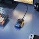Маніпулятор миша HOCO GM51 Sky luminous gaming wired mouse black＆yellow (6942007675253)