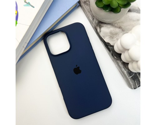 Чохол для смартфона Silicone Full Case AA Open Cam for Apple iPhone 16 Pro 7,Dark Blue (FullOpeAAi16P-7)
