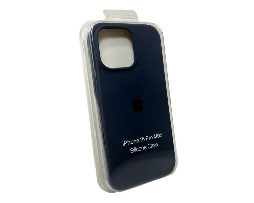 Чохол для смартфона Silicone Full Case AA Open Cam for Apple iPhone 16 Pro 7,Dark Blue (FullOpeAAi16P-7)