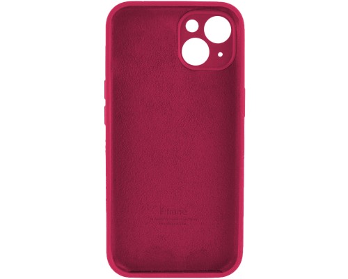 Чохол для смартфона Silicone Full Case AA Camera Protect for Apple iPhone 14 35,Maroon (FullAAi14-35)