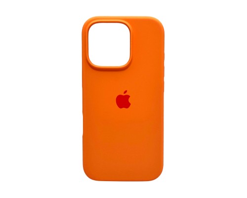 Чохол для смартфона Silicone Full Case AA Open Cam for Apple iPhone 16 Pro 34,Papaya (FullOpenAAi16P-34)