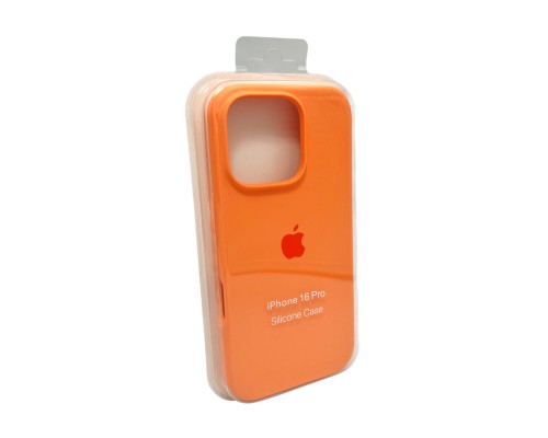 Чохол для смартфона Silicone Full Case AA Open Cam for Apple iPhone 16 Pro 34,Papaya (FullOpenAAi16P-34)