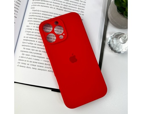 Чохол для смартфона Silicone Full Case AA Camera Protect for Apple iPhone 16 Pro Max 11,Red (FullAAi16PM-11)