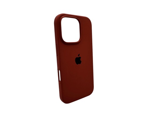 Чохол для смартфона Silicone Full Case AA Open Cam for Apple iPhone 16 Pro Max 42,Saddle Brown (FullOpenAAi16PM-42)