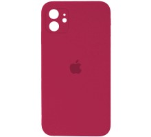 Чохол для смартфона Silicone Full Case AA Camera Protect for Apple iPhone 11 35,Maroon (FullAAi11-35)
