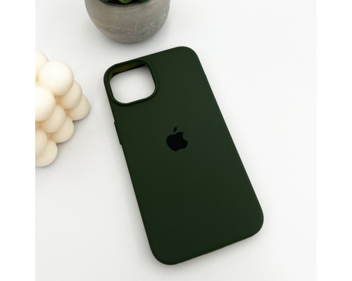 Чохол для смартфона Silicone Full Case AA Open Cam for Apple iPhone 15 40,Atrovirens (FullOpeAAi15-40)