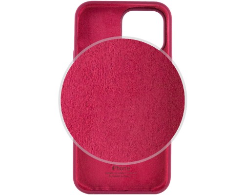 Чохол для смартфона Silicone Full Case AA Open Cam for Apple iPhone 15 Pro Max 35,Maroon (FullOpeAAi15PM-35)