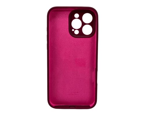Чохол для смартфона Silicone Full Case AA Camera Protect for Apple iPhone 16 Pro 47,Plum (FullAAi16P-47)