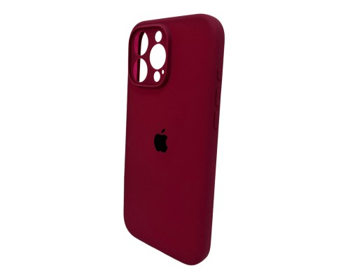Чохол для смартфона Silicone Full Case AA Camera Protect for Apple iPhone 16 Pro 47,Plum (FullAAi16P-47)