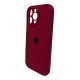 Чохол для смартфона Silicone Full Case AA Camera Protect for Apple iPhone 16 Pro 47,Plum (FullAAi16P-47)
