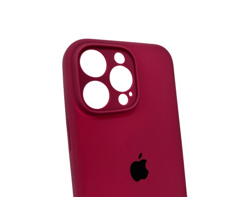 Чохол для смартфона Silicone Full Case AA Camera Protect for Apple iPhone 16 Pro 47,Plum (FullAAi16P-47)