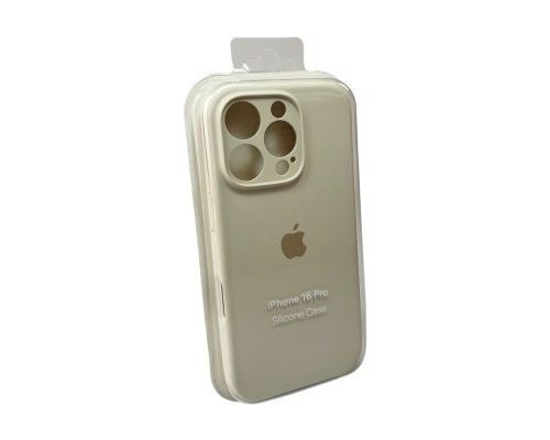 Чохол для смартфона Silicone Full Case AA Camera Protect for Apple iPhone 16 Pro 10,Stone (FullAAi16P-10)